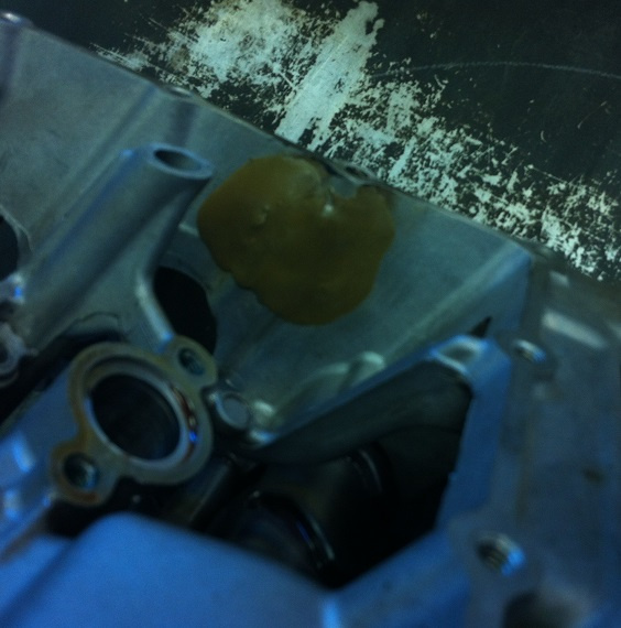 Aluminium motorcycle engine casing welding repair